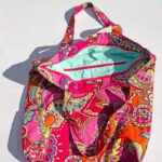Paisley-Orange Tote Bag | תיק כתף פייזלי כתום