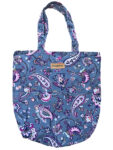 Romantic Paisley Tote Bag | תיק מבד מעוצב פייזלי רומנטי