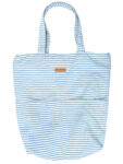 Canvas Sea Stripes Tote bag | תיק מבד קנבס פסים כחול לבן