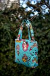 תיק כתף TOTE מרופד | Frida Kahlo TOTE small bag